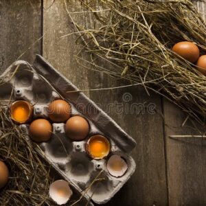 Forest-Foraged Chicken Eggs